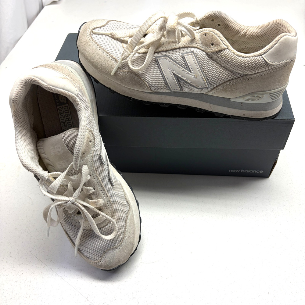 New Balance 515 v3 Sneaker Reflection Gray/White Lace-Up Cushioned Mesh size 7.5